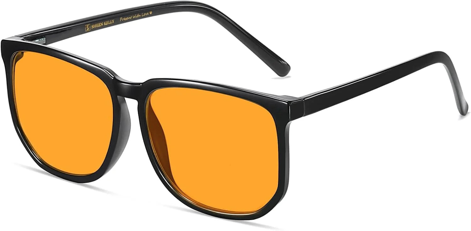 عینک آفتابی مربعی پلاریزه بزرگ LIXX برای آقایان و بانوان - فریم TR90 نازک و مدرن، لنز بزرگ با لولای فنری