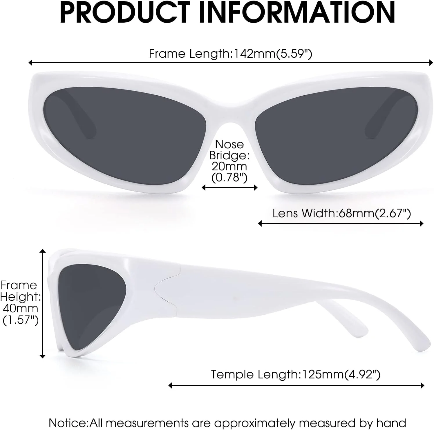 عینک آفتابی زنانه و مردانه LIKSMU، مدل Wrap Around، فشن خیابانی، بیضی سریع و شیک عینک آفتابی زنانه و مردانه LIKSMU، مدل Wrap Around، فشن خیابانی، بیضی سریع و شیک