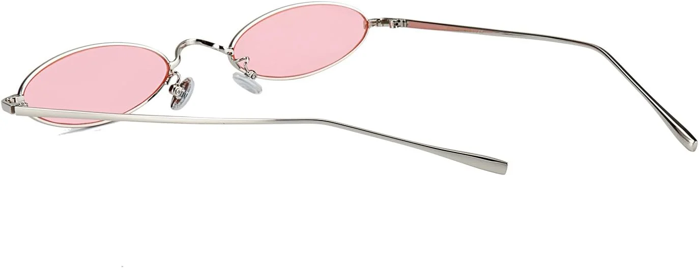 عینک آفتابی چشم گربه ای رترو وینتیج MEETSUN، باریک، کوچک، بیضی شکل، با طراحی گلبرگ و دسته های منحنی عینک آفتابی چشم گربه ای رترو وینتیج MEETSUN، باریک، کوچک، بیضی شکل، با طراحی گلبرگ و دسته های منحنی