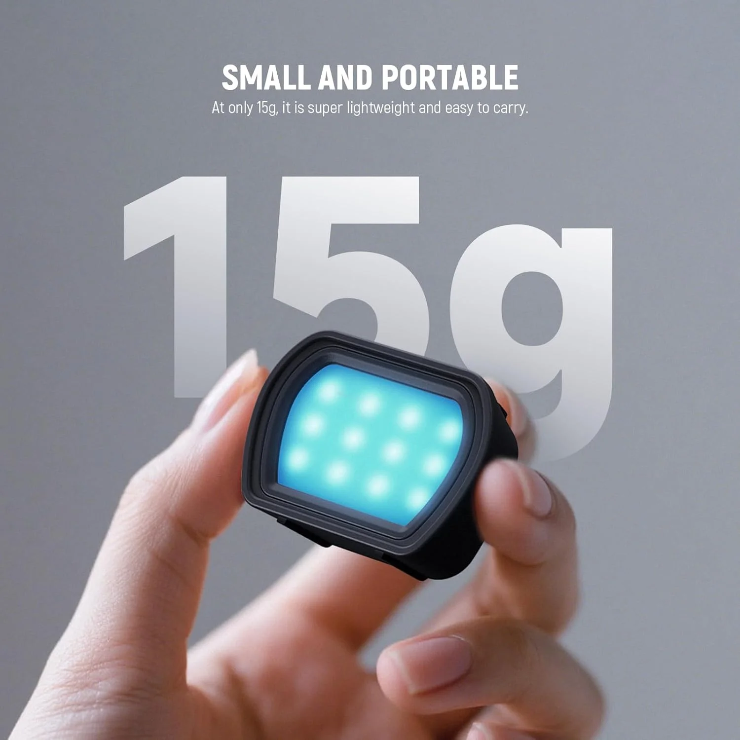 نور RGB مغناطیسی NEEWER BASICS سازگار با دوربین گیمبال DJI OSMO Pocket 3 و لوازم جانبی Creator Combo، نور کمکی و پرکننده LED پلاستیکی قابل شارژ USB C با توان 1.3 وات برای سلفی، ولاگ و ویدیو، مدل M21C نور RGB مغناطیسی NEEWER BASICS سازگار با دوربین گیمبال DJI OSMO Pocket 3 و لوازم جانبی Creator Combo، نور کمکی و پرکننده LED پلاستیکی قابل شارژ USB C با توان 1.3 وات برای سلفی، ولاگ و ویدیو، مدل M21C