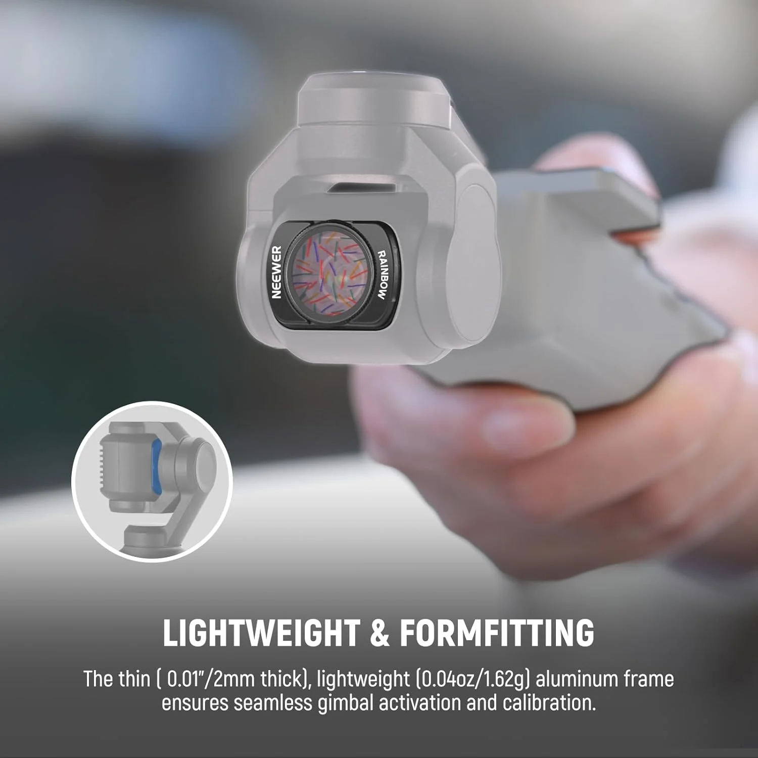 فیلتر ستاره رنگین کمانی NEEWER سازگار با DJI Osmo Pocket 3 و لوازم جانبی Creator Combo، فیلتر اثر دوربین گیمبال ستاره ای شیشه ای اپتیکال HD چند لایه مغناطیسی با محافظ صفحه نمایش، FL-C36 فیلتر ستاره رنگین کمانی NEEWER سازگار با DJI Osmo Pocket 3 و لوازم جانبی Creator Combo، فیلتر اثر دوربین گیمبال ستاره ای شیشه ای اپتیکال HD چند لایه مغناطیسی با محافظ صفحه نمایش، FL-C36