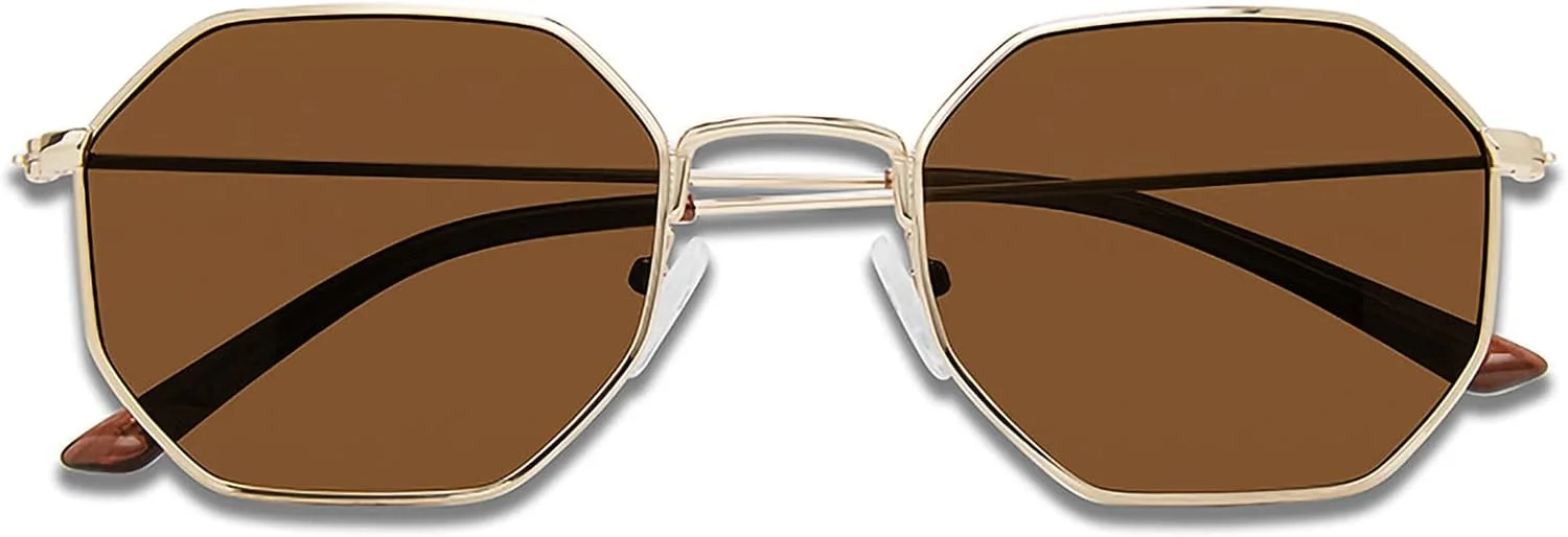 عینک آفتابی هندسی Prive Revaux The Heat – عدسی‌های پلاریزه دست‌ساز، محافظت 100% در برابر اشعه UV – برای آقایان و بانوان
