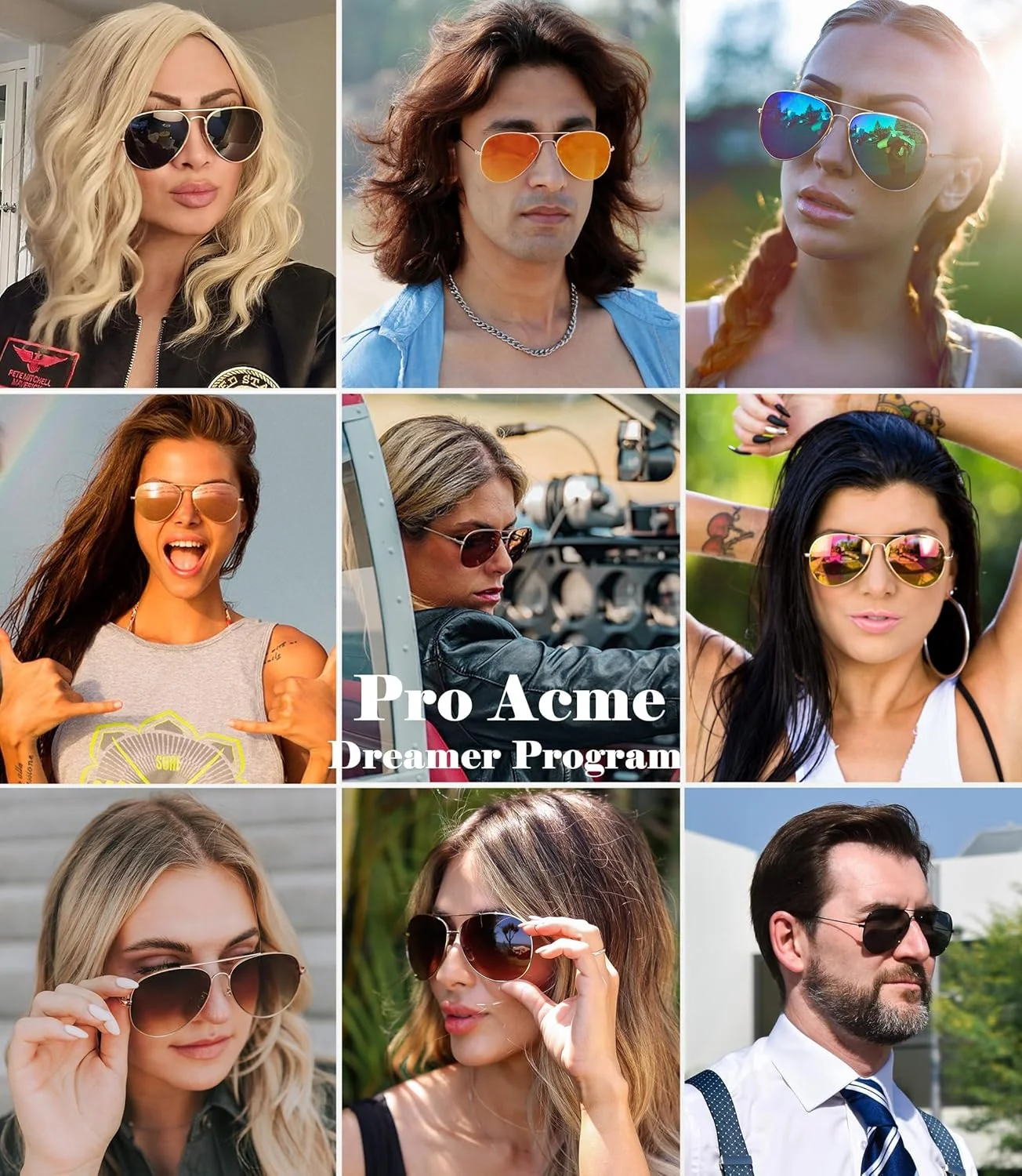 عینک آفتابی خلبانی کلاسیک پرو اکمی برای مردان و زنان، لنز شیشه ای 100% واقعی، C3 - فریم طلایی | گرادیان قهوه ای کریستالی عینک آفتابی خلبانی کلاسیک پرو اکمی برای مردان و زنان، لنز شیشه ای 100% واقعی، C3 - فریم طلایی | گرادیان قهوه ای کریستالی