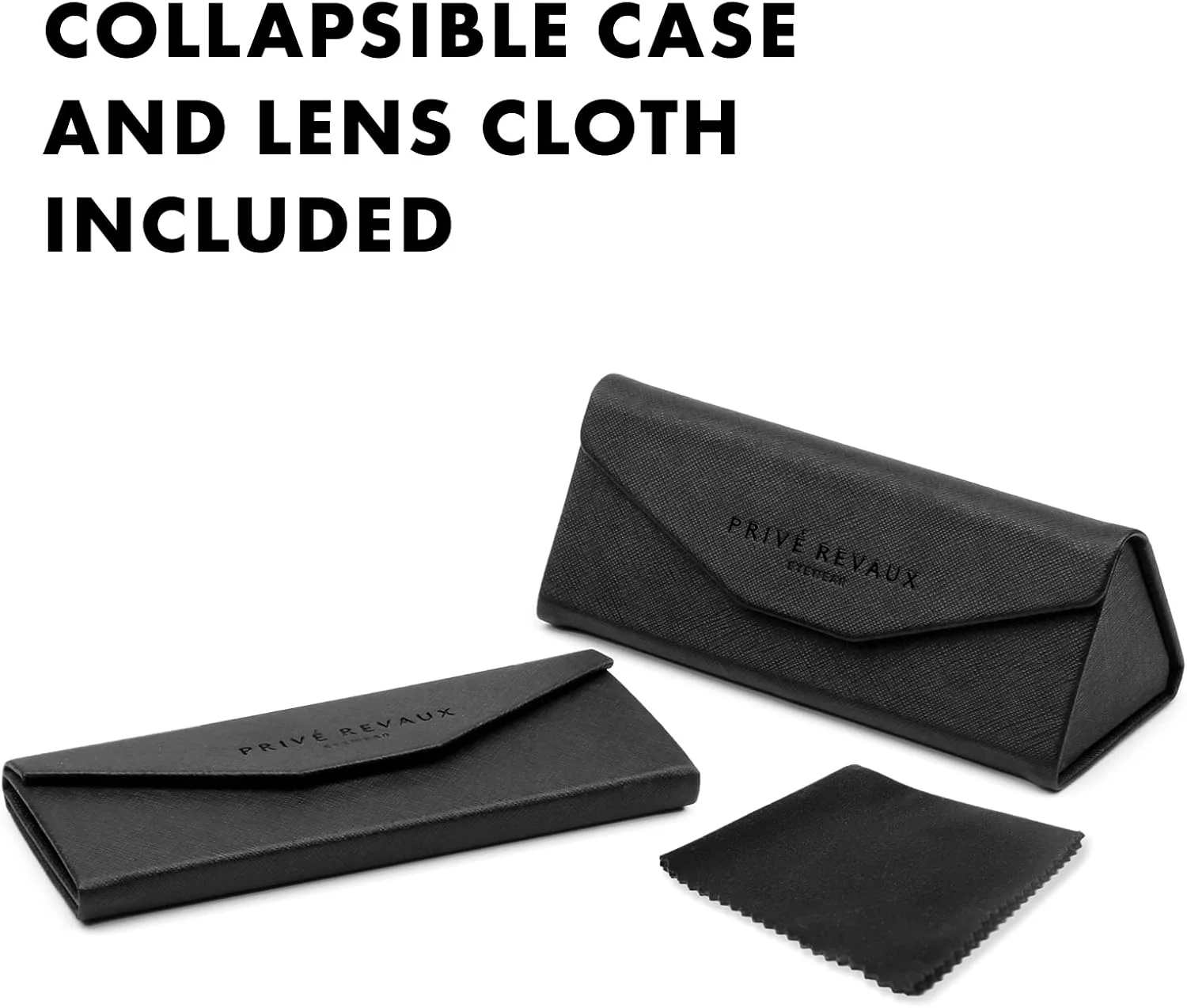 عینک آفتابی هندسی Prive Revaux The Heat – عدسی‌های پلاریزه دست‌ساز، محافظت 100% در برابر اشعه UV – برای آقایان و بانوان