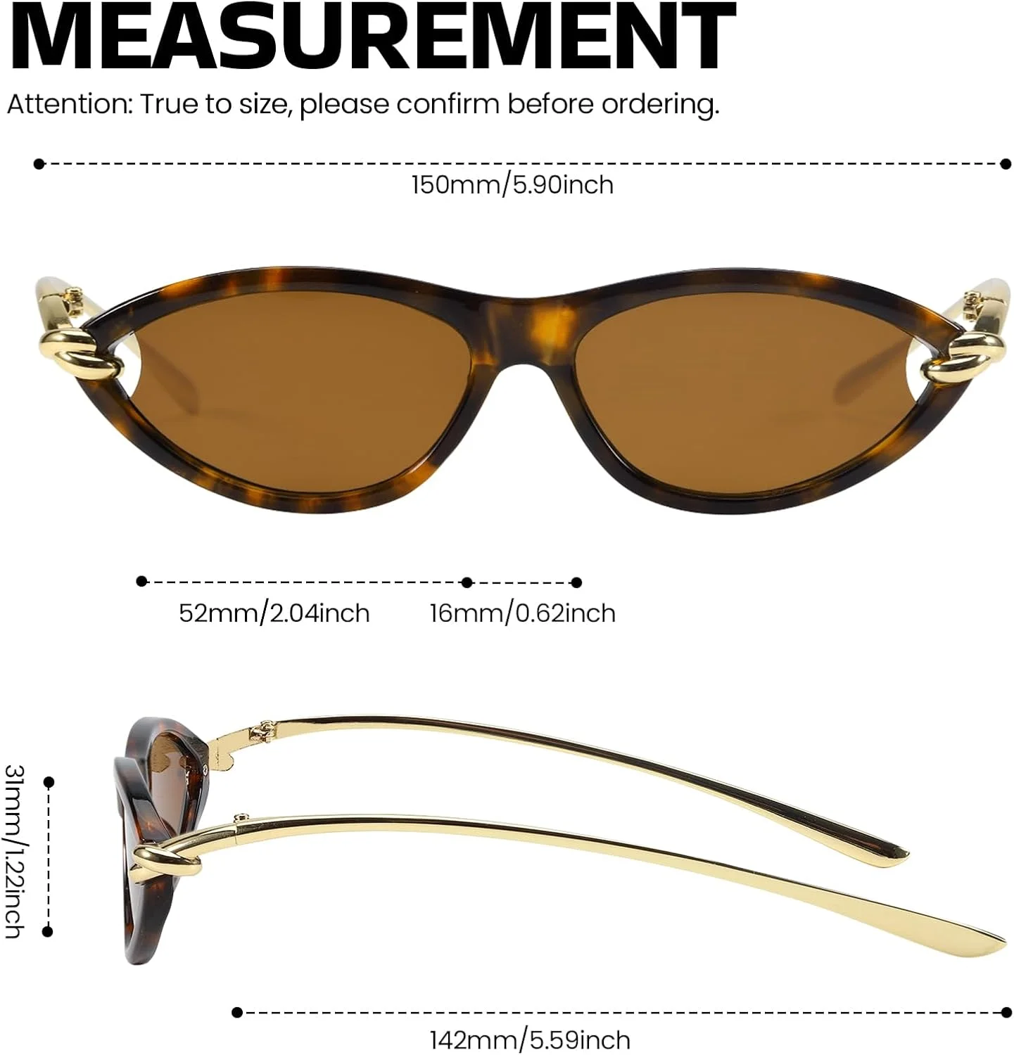 عینک آفتابی چشم گربه ای زنانه SODQW - عینک های آفتابی چشم گربه ای پلاریزه رترو با دسته های فلزی (مدل های فشن 2025) عینک آفتابی چشم گربه ای زنانه SODQW - عینک های آفتابی چشم گربه ای پلاریزه رترو با دسته های فلزی (مدل های فشن 2025)