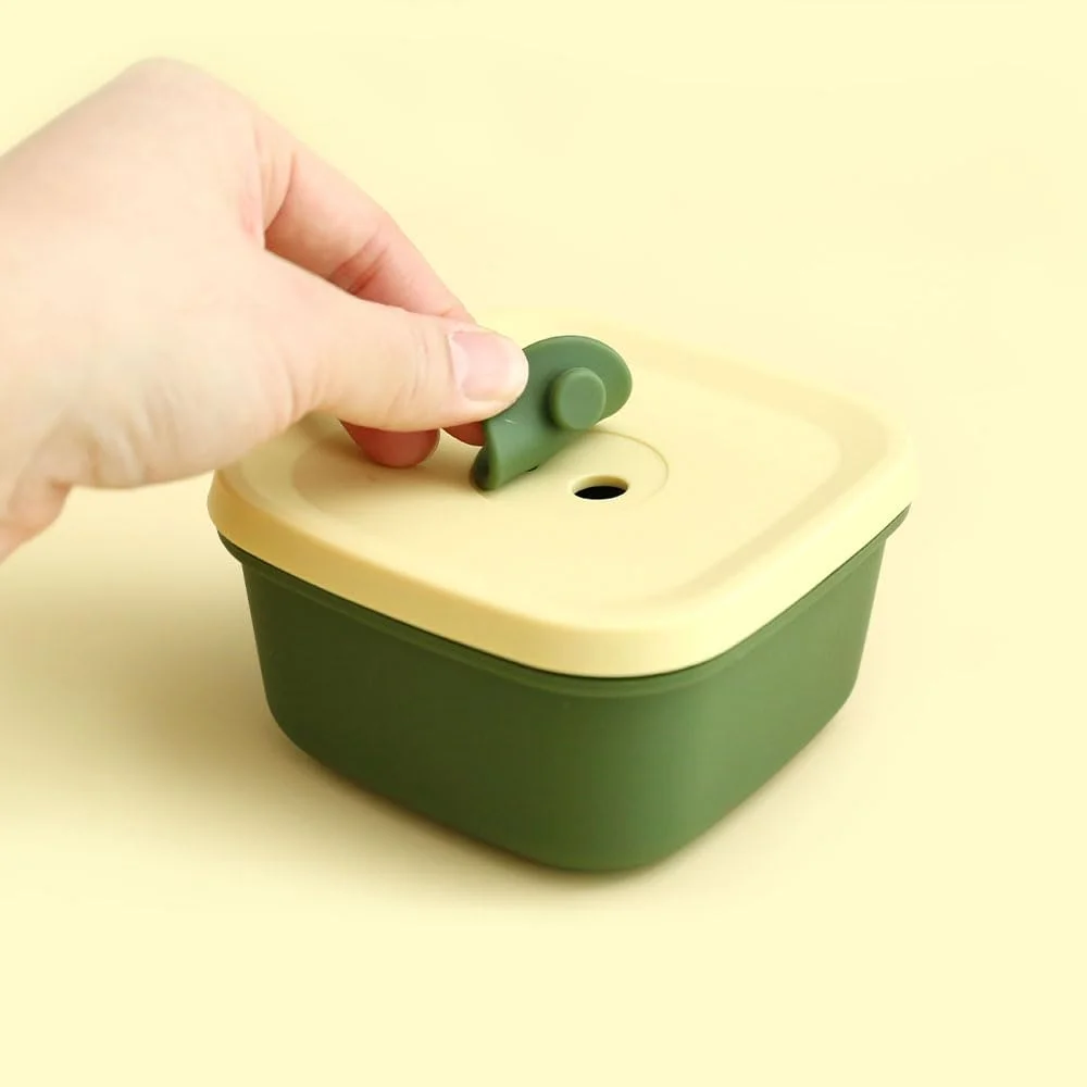 ظروف سیلیکونی نگهداری غذا HouseTip، 300 میلی لیتر، 3 عدد در 1 ست، سیلیکون درجه یک بدون BPA با درب سوراخ دار بخار، قابل شستشو در ماشین ظرفشویی، قابل استفاده در مایکروویو و فریزر، استفاده نیمه دائمی، درجه غذایی، FDA ظروف سیلیکونی نگهداری غذا HouseTip، 300 میلی لیتر، 3 عدد در 1 ست، سیلیکون درجه یک بدون BPA با درب سوراخ دار بخار، قابل شستشو در ماشین ظرفشویی، قابل استفاده در مایکروویو و فریزر، استفاده نیمه دائمی، درجه غذایی، FDA