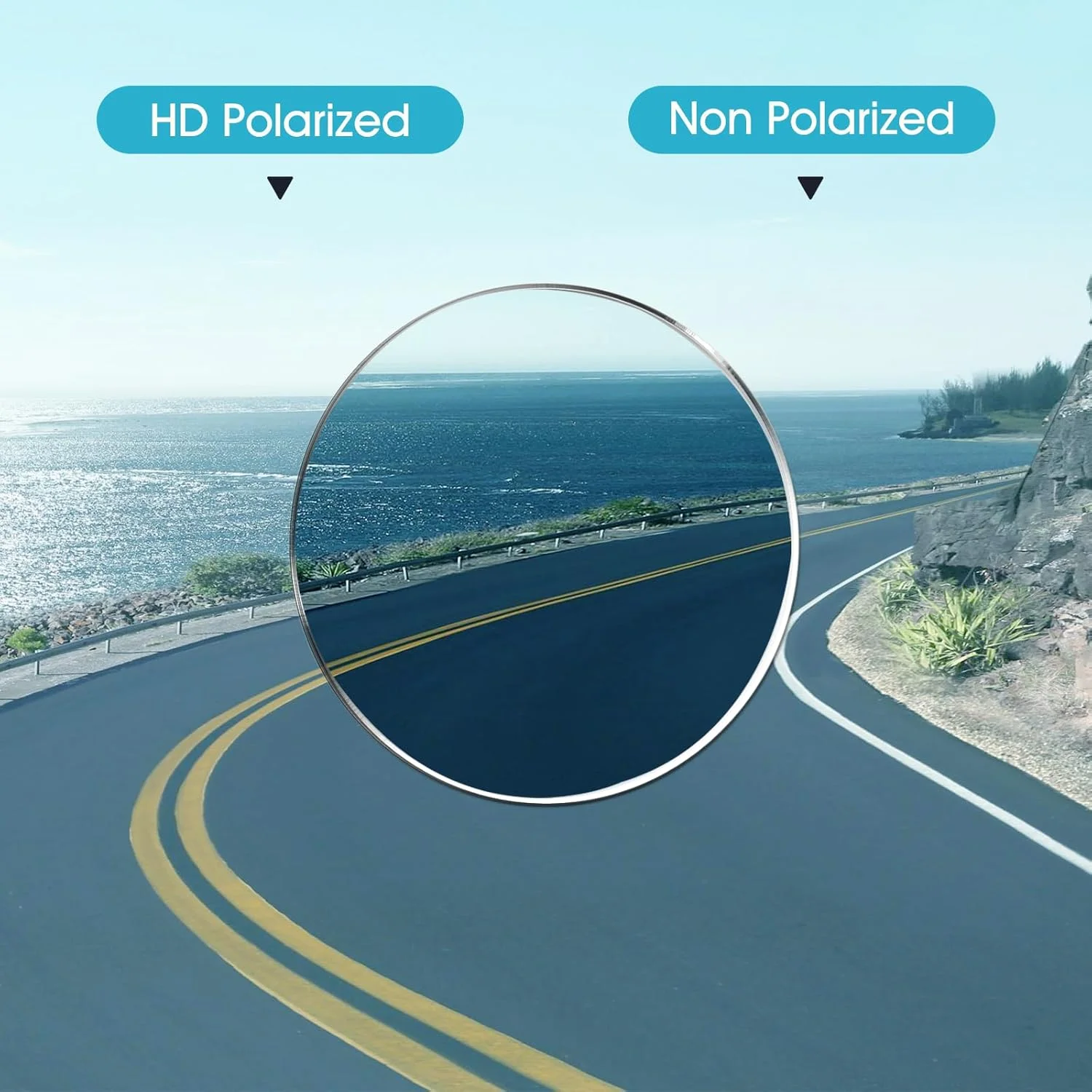 عینک آفتابی YUKANNA خلبانی پلاریزه مردانه و زنانه با محافظت UV 400 و فریم فلزی مناسب رانندگی، گلف و ماهیگیری عینک آفتابی YUKANNA خلبانی پلاریزه مردانه و زنانه با محافظت UV 400 و فریم فلزی مناسب رانندگی، گلف و ماهیگیری