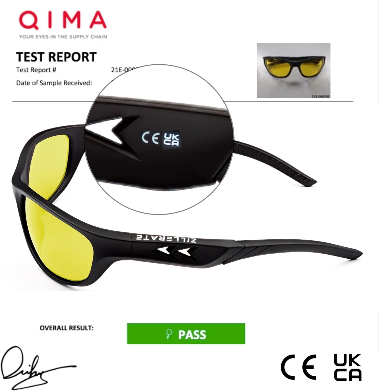 عینک رانندگی در شب ZILLERATE ضد تابش نور - لنزهای پلاریزه نورهای خیره کننده چراغ های جلو را فیلتر می کنند، مناسب آقایان و بانوان، لنز دید HD با رنگ زرد، فریم TR90 سبک و راحت، لوازم جانبی و کیف سخت شیک عینک رانندگی در شب ZILLERATE ضد تابش نور - لنزهای پلاریزه نورهای خیره کننده چراغ های جلو را فیلتر می کنند، مناسب آقایان و بانوان، لنز دید HD با رنگ زرد، فریم TR90 سبک و راحت، لوازم جانبی و کیف سخت شیک