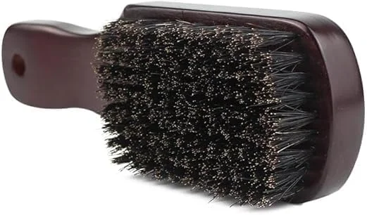 برس موی چوبی شیک مردانه Oasisgalore، برس موی چوبی قهوه‌ای روشن مردانه با موهای نرم متوسط برای حالت دادن به مو