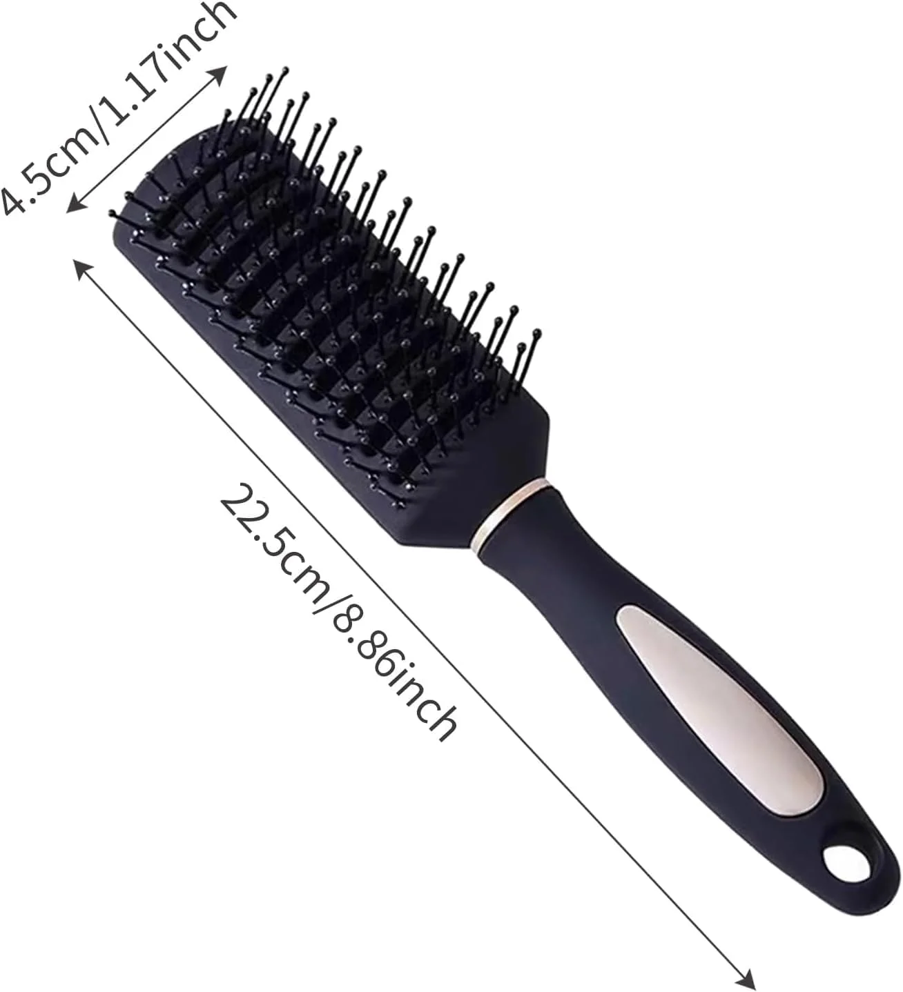 ست برس مو دو عددی، برس حالت دهنده مو برای خانم ها، باز کردن گره های ملایم و فر کردن مو بدون حرارت، شانه پارویی گرد ضد الکتریسیته ساکن برای انواع مو، ابزار حالت دهی مو در خانه