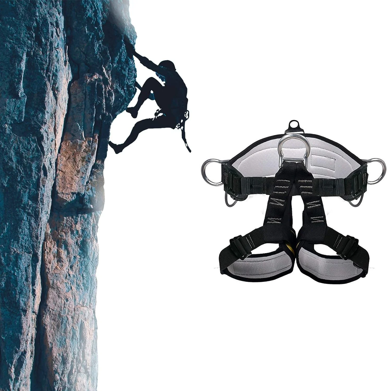 هارنس ایمنی سقوط، هارنس ایمنی محافظت از سقوط نیم تنه برای کوهنوردی، هارنس ایمنی قابل تنظیم محافظ شخصی، زندگی جالب، خانه شاد هارنس ایمنی سقوط، هارنس ایمنی محافظت از سقوط نیم تنه برای کوهنوردی، هارنس ایمنی قابل تنظیم محافظ شخصی، زندگی جالب، خانه شاد