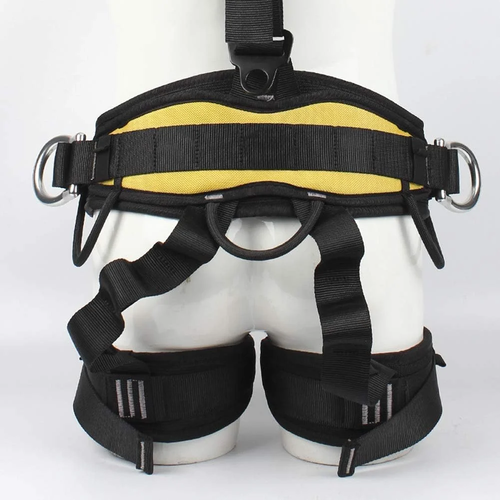 هارنس ایمنی تمام بدن برای محافظت در برابر سقوط، هارنس ساختمانی با حلقه های 5D، تجهیزات حفاظت شخصی جهانی برای ساخت و ساز، کوهنوردی، شرایط اضطراری، امنیت، مزرعه