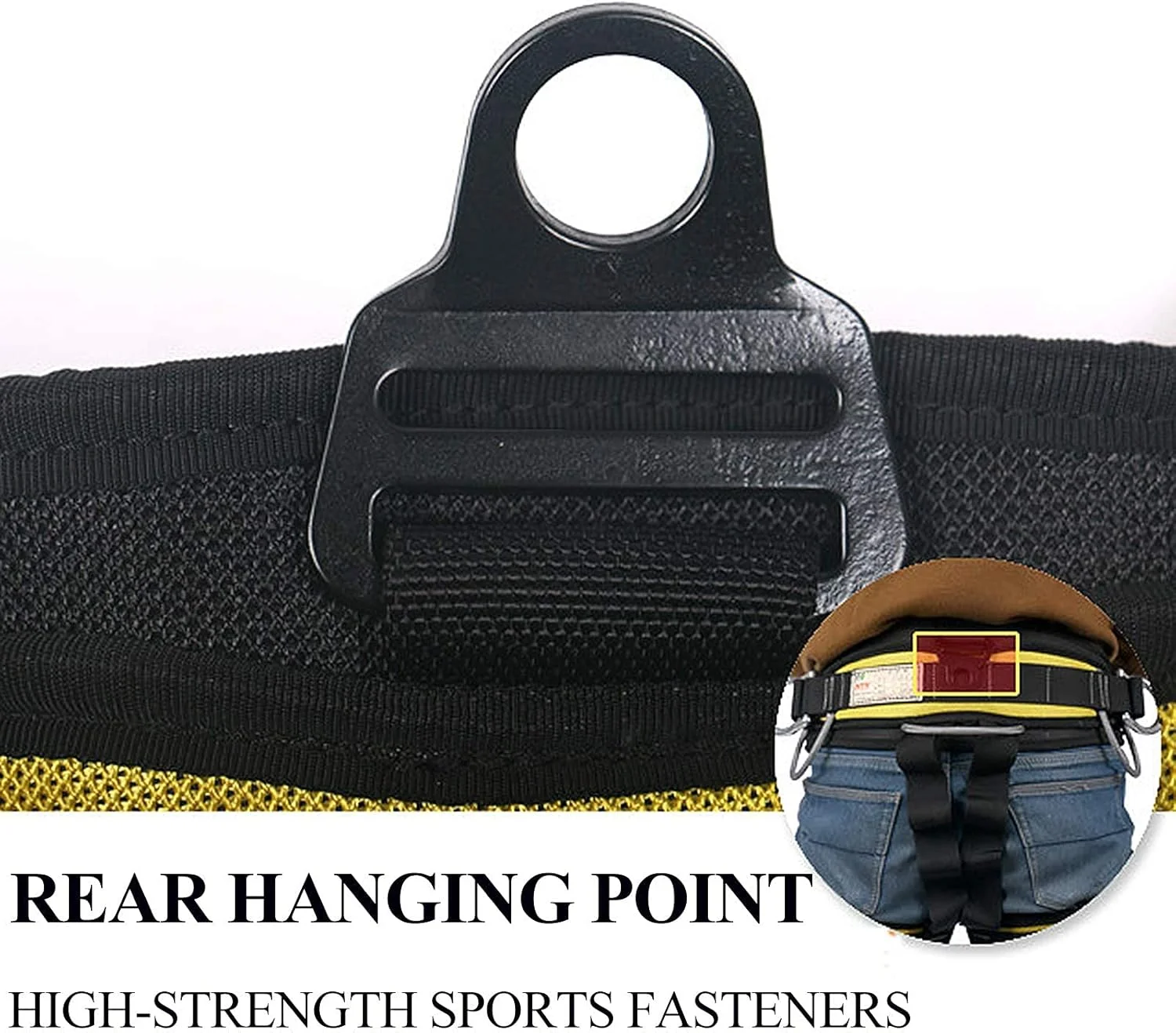 هارنس ایمنی سقوط، هارنس ایمنی محافظت از سقوط نیم تنه برای کوهنوردی، هارنس ایمنی قابل تنظیم محافظ شخصی، زندگی جالب، خانه شاد