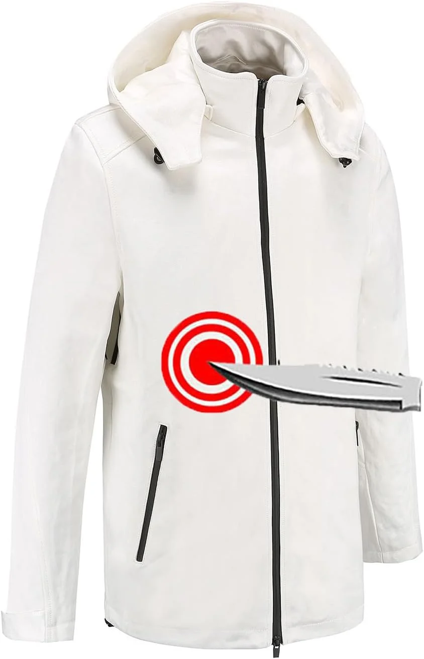 ژاکت ضد برش و ضد ضربه، کت محافظتی نامرئی، مقاوم در برابر پارگی، راحت و تنفس پذیر، برای تجهیزات محافظتی در حین انجام وظیفه