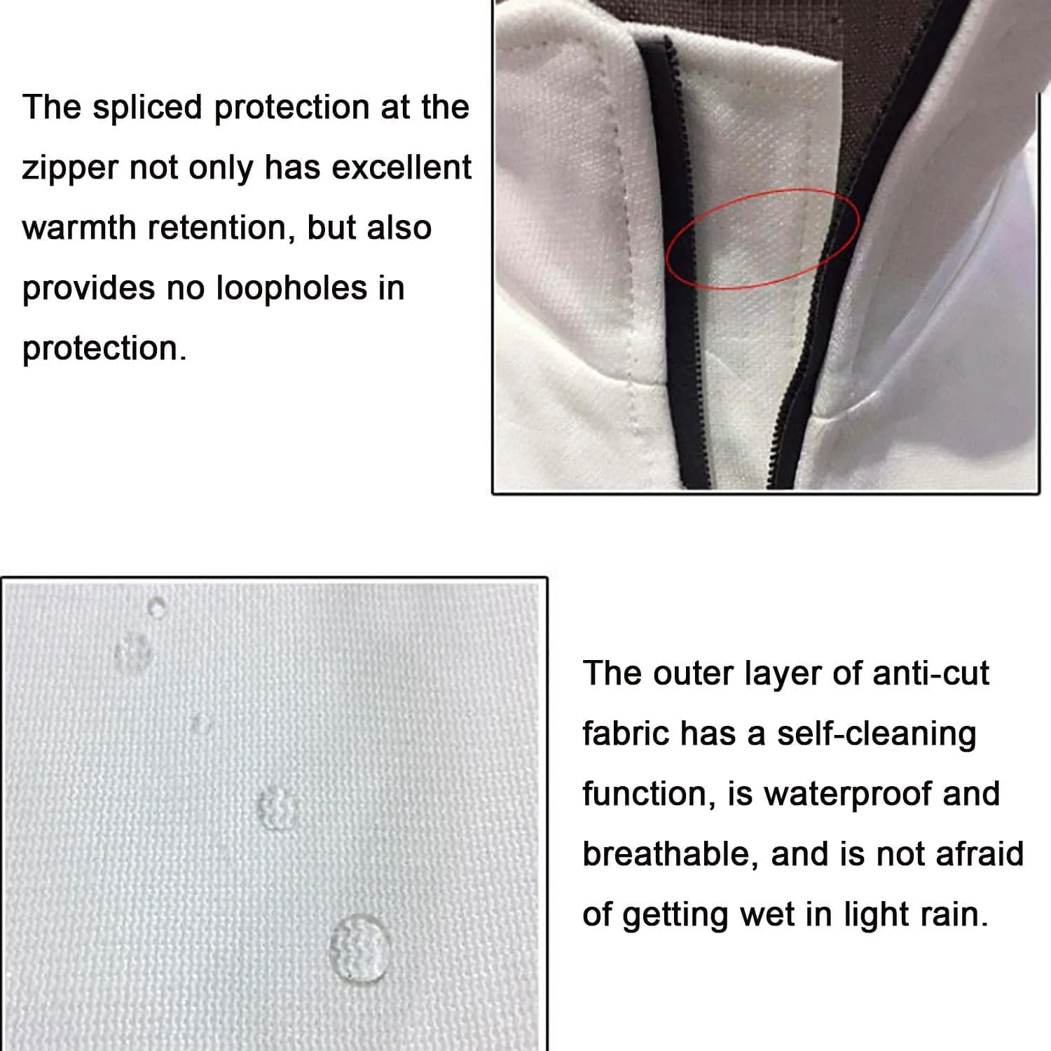 ژاکت ضد برش و ضد ضربه، کت محافظتی نامرئی، مقاوم در برابر پارگی، راحت و تنفس پذیر، برای تجهیزات محافظتی در حین انجام وظیفه