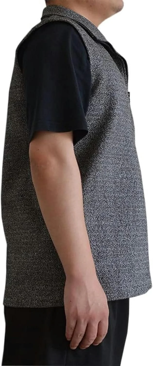 تاپ محافظ سطح 5، ضد برش و مقاوم در برابر ضربه، بافت دولایه و زیپ دار، مناسب برای کاربردهای مختلف