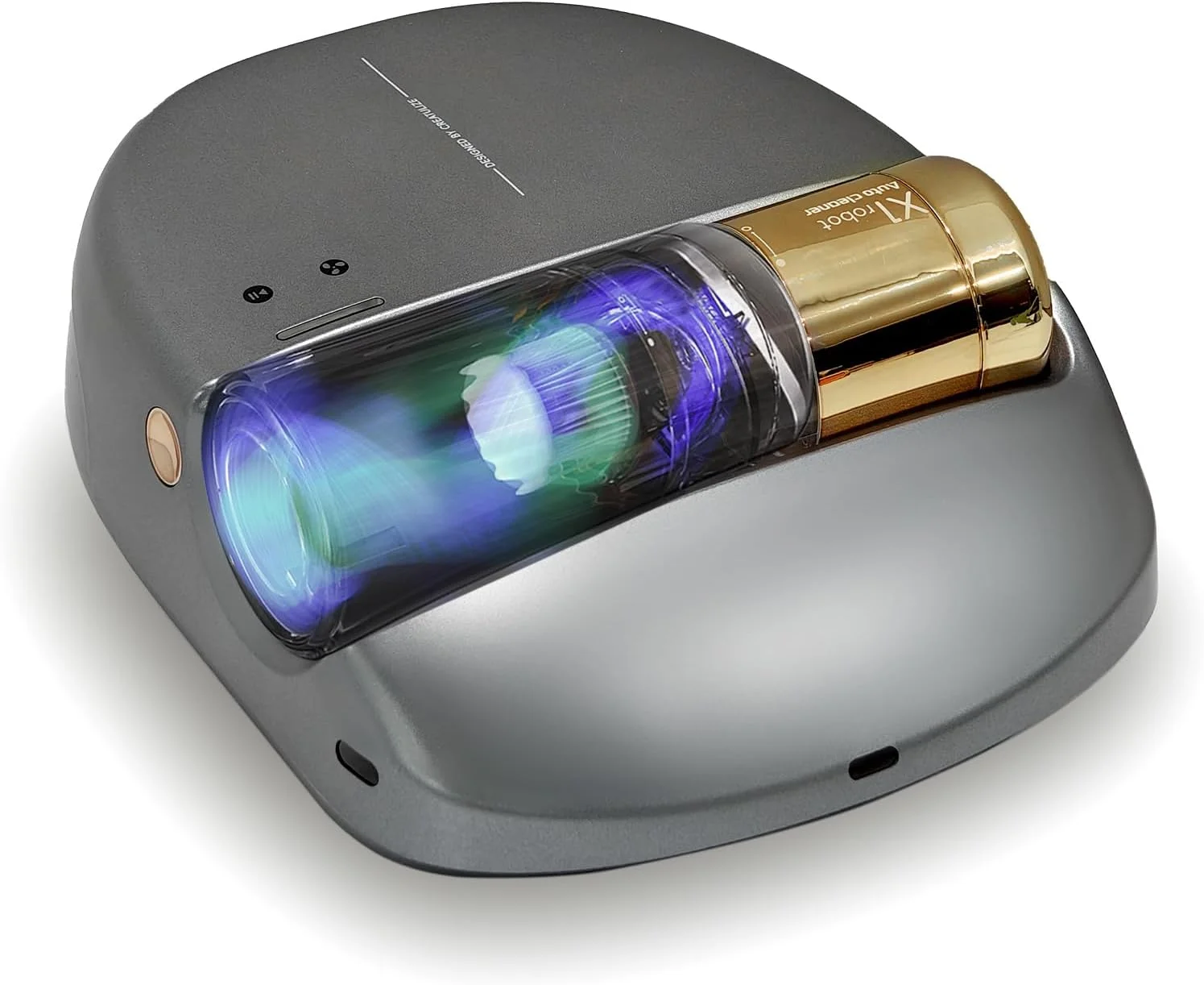 جاروبرقی تشک اتوماتیک CREATULIZE، جاروبرقی تخت - بدون نیاز به دست، بدون اتصال به برنامه، ناوبری خودکار، حذف مو/گرد و غبار حیوانات خانگی 14AW، فناوری حسگر لبه و طراحی فوق العاده بی صدا 55 دسی بل