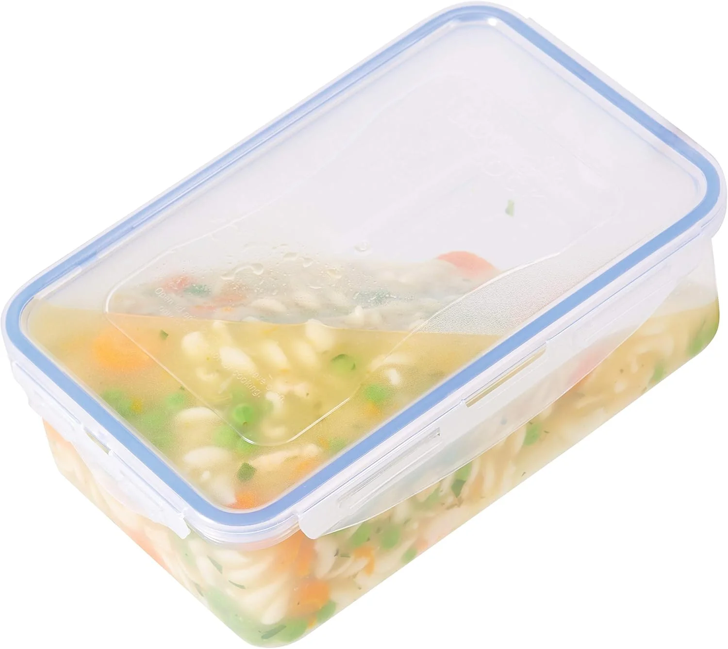 ظروف نگهداری مواد غذایی لاک اند لاک Easy Essentials با درب های محکم و بدون BPA، 10 تکه - مربع، شفاف ظروف نگهداری مواد غذایی لاک اند لاک Easy Essentials با درب های محکم و بدون BPA، 10 تکه - مربع، شفاف