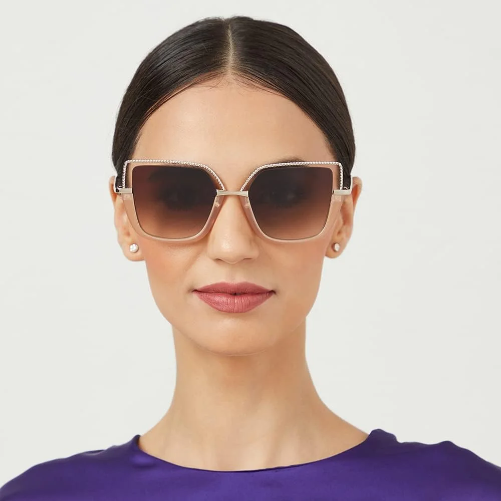 عینک آفتابی زنانه چشم گربه ای فلزی + استات 30Sundays - محافظت در برابر اشعه ماوراء بنفش: UV380-400