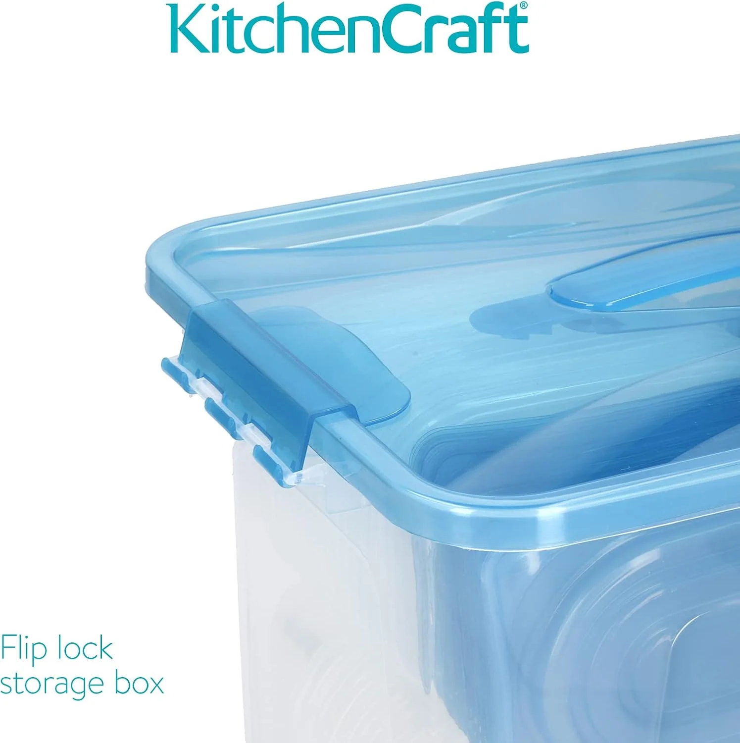 ظروف آماده سازی غذا KitchenCraft، مجموعه 50 تایی ظروف پلاستیکی قابل استفاده مجدد برای نگهداری مواد غذایی، مناسب برای یخچال، فریزر و مایکروویو، بدون BPA ظروف آماده سازی غذا KitchenCraft، مجموعه 50 تایی ظروف پلاستیکی قابل استفاده مجدد برای نگهداری مواد غذایی، مناسب برای یخچال، فریزر و مایکروویو، بدون BPA
