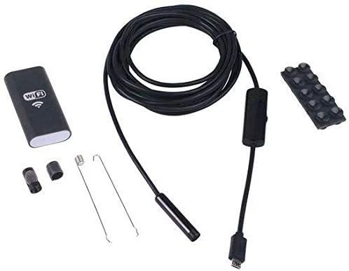 دوربین آندوسکوپ خودرو USB وای فای پشتیبانی از اندروید، آیفون و کامپیوتر، ضد آب با قطر 3.5 متر، دوربین بازرسی امنیتی دوربین آندوسکوپ خودرو USB وای فای پشتیبانی از اندروید، آیفون و کامپیوتر، ضد آب با قطر 3.5 متر، دوربین بازرسی امنیتی
