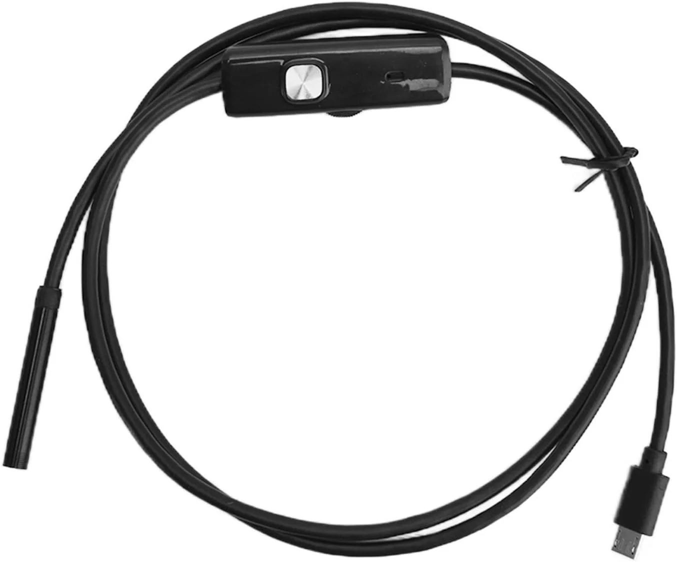 اندوسکوپ USB با 6 LED، دوربین بازرسی ضد آب، لنز 5.5 میلی متری، IP67، برای اندروید، ویندوز، خودرو، صنعت، نفت، برق، هوافضا، ساخت و ساز، عمومی، گمرک، آب، (2 متر)