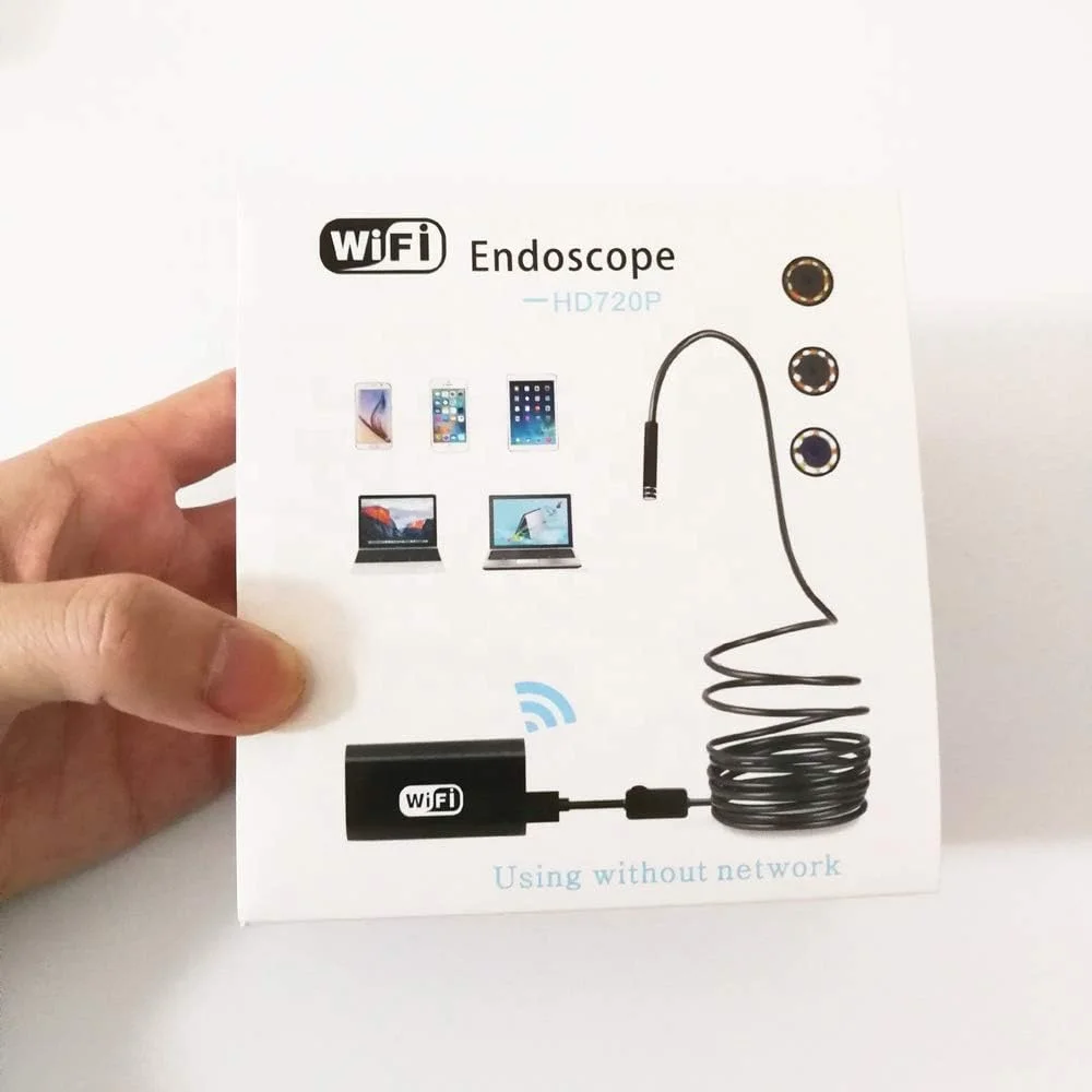 دوربین آندوسکوپ خودرو USB وای فای پشتیبانی از اندروید، آیفون و کامپیوتر، ضد آب با قطر 3.5 متر، دوربین بازرسی امنیتی دوربین آندوسکوپ خودرو USB وای فای پشتیبانی از اندروید، آیفون و کامپیوتر، ضد آب با قطر 3.5 متر، دوربین بازرسی امنیتی