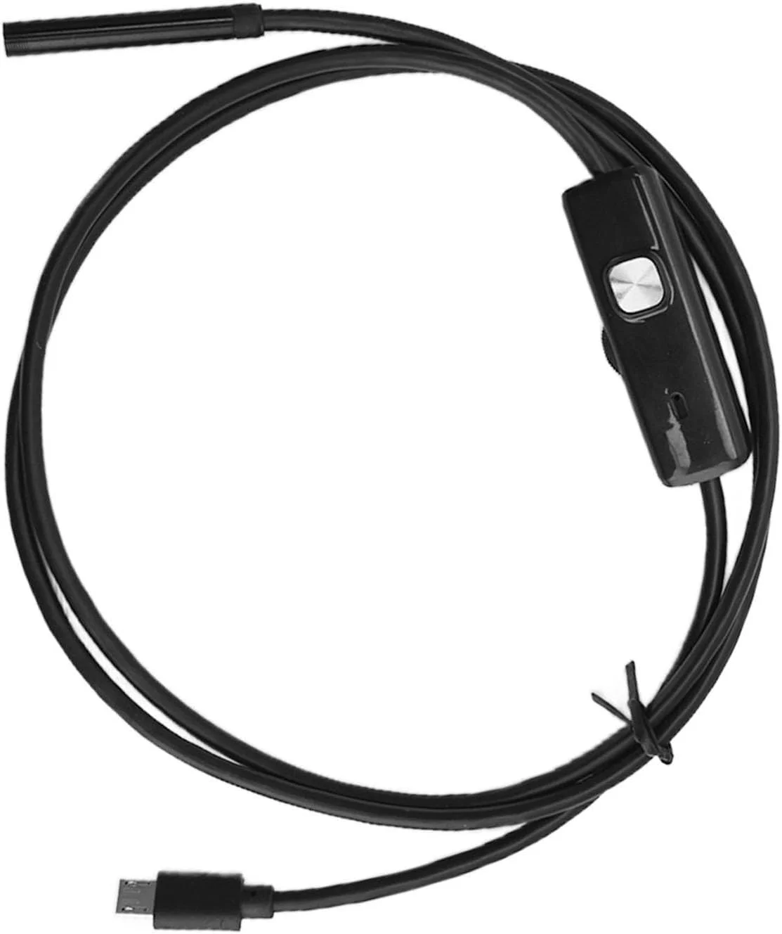 اندوسکوپ USB با 6 LED، دوربین بازرسی ضد آب، لنز 5.5 میلی متری، IP67، برای اندروید، ویندوز، خودرو، صنعت، نفت، برق، هوافضا، ساخت و ساز، عمومی، گمرک، آب، (2 متر)