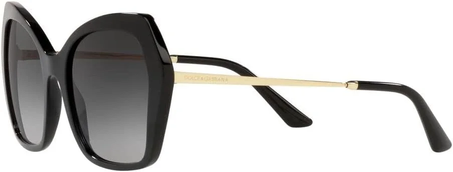 عینک آفتابی زنانه Dolce & Gabbana DG 4399 مشکی/خاکستری سایه دار 56/20/145