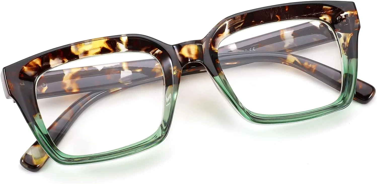 عینک آفتابی مستطیلی FEISEDY زنانه مردانه با فریم ضخیم کلاسیک مدل B2461