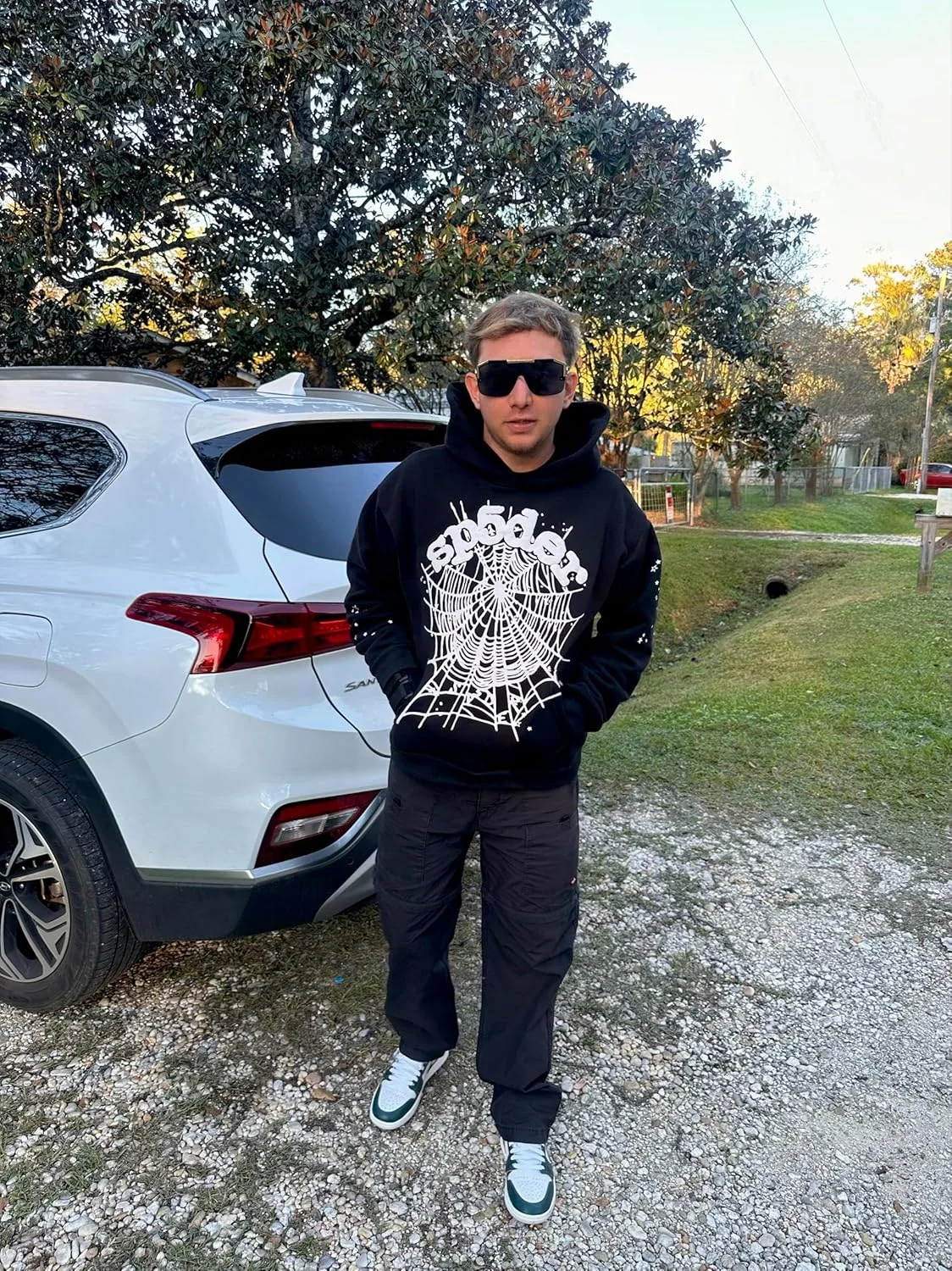 عینک آفتابی مربعی FEISEDY، یک تکه، بدون فریم، شیک، محافظ UV400، مدل B2765