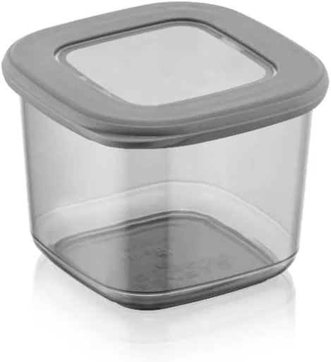 ظرف نگهداری مواد غذایی 550 میلی لیتری Orchid Foly Life با درب های قفل دار، ظرف نگهداری مواد غذایی پلاستیکی قابل استفاده مجدد، جعبه های سازمان دهنده آشپزخانه قابل چیدن، فاقد BPA و قابل استفاده در مایکروویو، فریزر و ماشین ظرفشویی