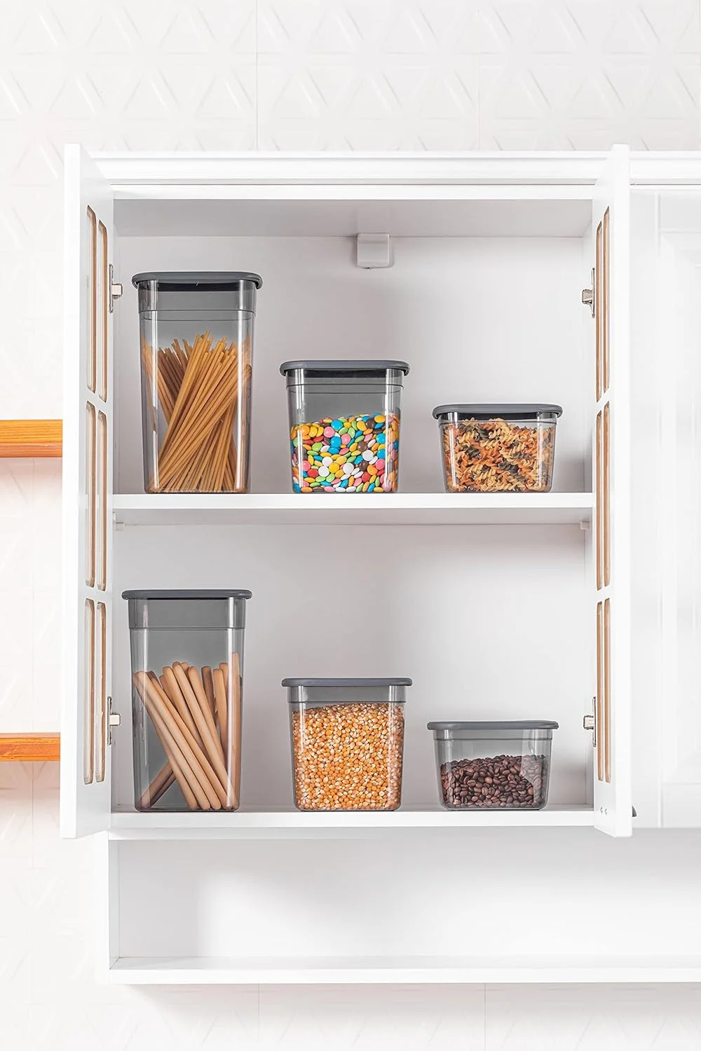 ظرف نگهداری مواد غذایی 550 میلی لیتری Orchid Foly Life با درب های قفل دار، ظرف نگهداری مواد غذایی پلاستیکی قابل استفاده مجدد، جعبه های سازمان دهنده آشپزخانه قابل چیدن، فاقد BPA و قابل استفاده در مایکروویو، فریزر و ماشین ظرفشویی ظرف نگهداری مواد غذایی 550 میلی لیتری Orchid Foly Life با درب های قفل دار، ظرف نگهداری مواد غذایی پلاستیکی قابل استفاده مجدد، جعبه های سازمان دهنده آشپزخانه قابل چیدن، فاقد BPA و قابل استفاده در مایکروویو، فریزر و ماشین ظرفشویی