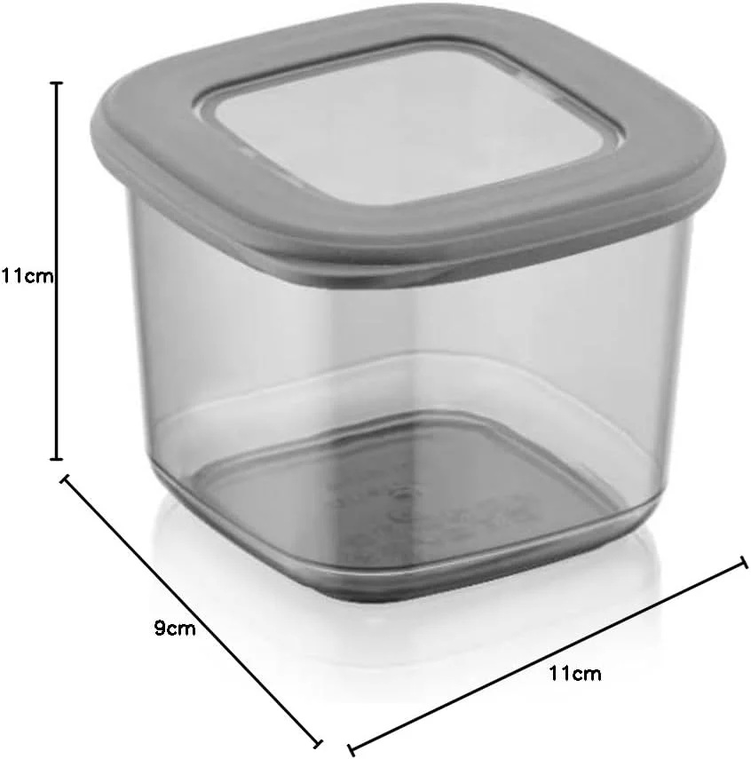 ظرف نگهداری مواد غذایی 550 میلی لیتری Orchid Foly Life با درب های قفل دار، ظرف نگهداری مواد غذایی پلاستیکی قابل استفاده مجدد، جعبه های سازمان دهنده آشپزخانه قابل چیدن، فاقد BPA و قابل استفاده در مایکروویو، فریزر و ماشین ظرفشویی ظرف نگهداری مواد غذایی 550 میلی لیتری Orchid Foly Life با درب های قفل دار، ظرف نگهداری مواد غذایی پلاستیکی قابل استفاده مجدد، جعبه های سازمان دهنده آشپزخانه قابل چیدن، فاقد BPA و قابل استفاده در مایکروویو، فریزر و ماشین ظرفشویی