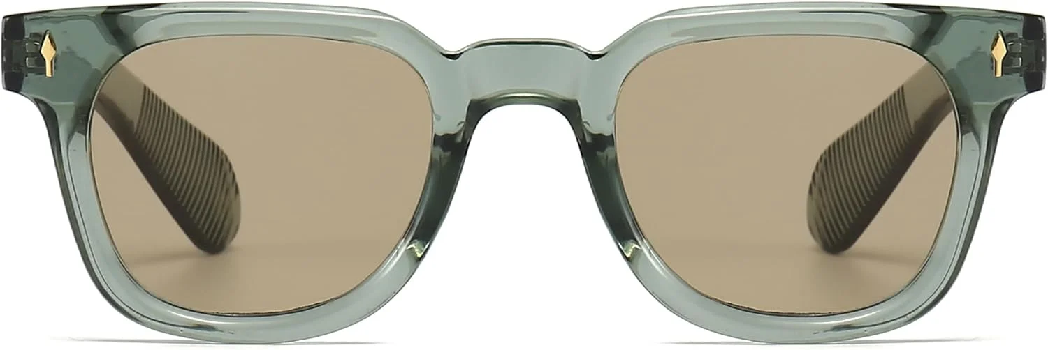 عینک آفتابی مربعی بزرگ Kachawoo، عینک آفتابی مد روز زنانه برای تعطیلات و اوقات فراغت، عینک با فریم ضخیم و لنز UV400