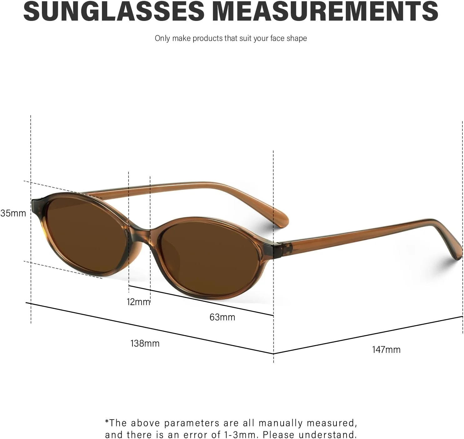 عینک آفتابی بیضی رترو KUGUAOK زنانه، طراحی دهه 90، عینک آفتابی کوچک چشم گربه ای، محافظت در برابر اشعه ماوراء بنفش، سایه های باریک مد روز Y2k