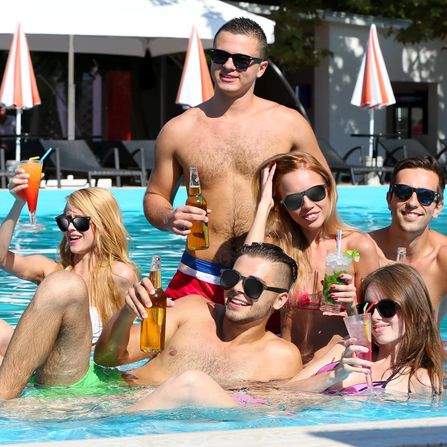 عینک آفتابی عمده NEBURORA، مناسب مهمانی های ساحلی تابستانی