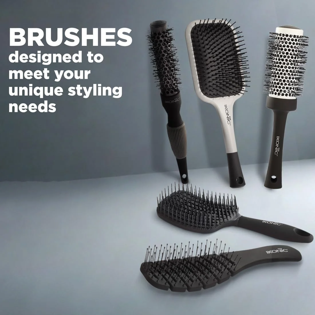Ikonic Vent Brush, Black Ikonic Vent Brush, Black