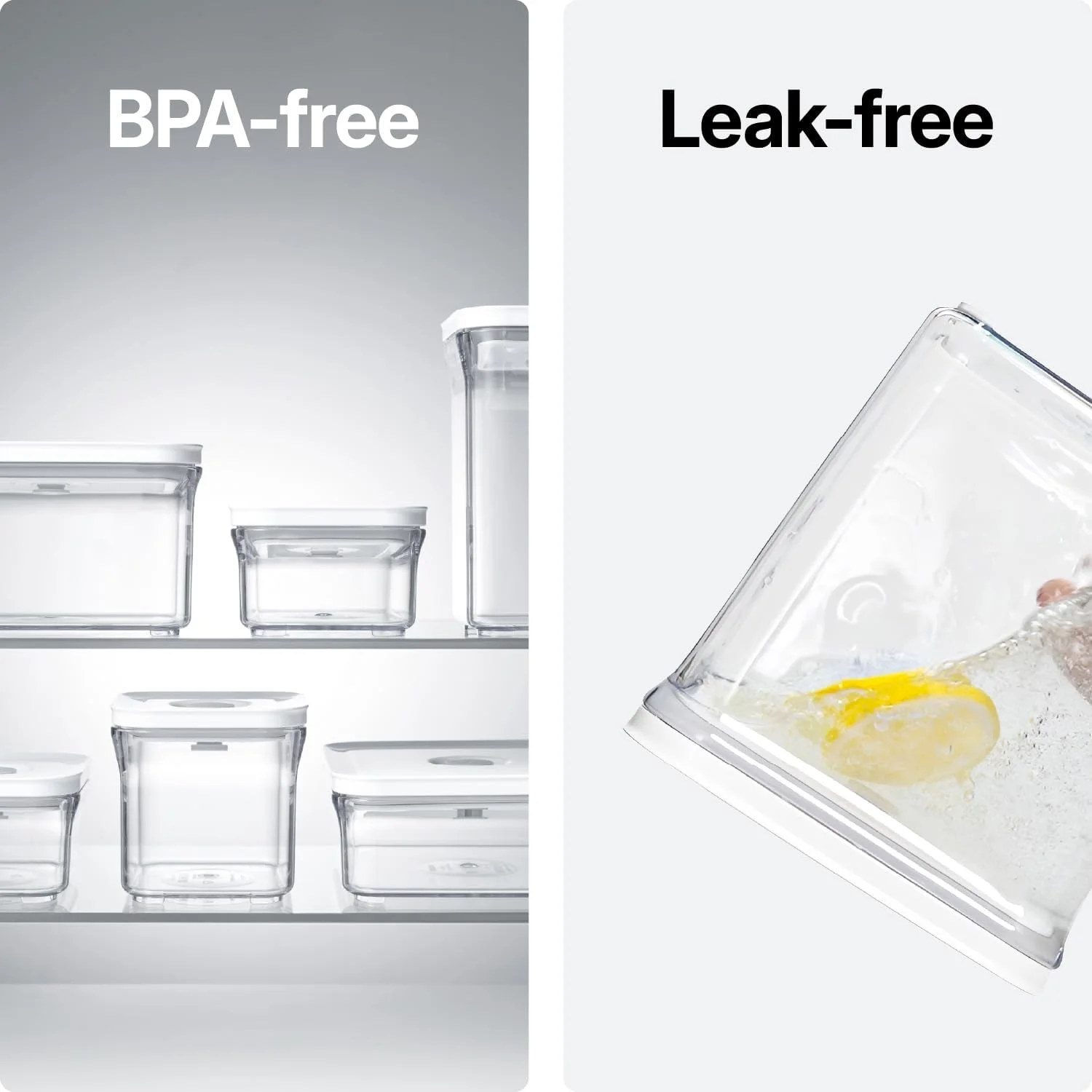 ظروف نگهداری مواد غذایی وکیوم پریمیوم، مینی 9 تکه/ست شامل دستگاه وکیوم، درب هوشمند با مهر و موم تک کلیکی، بدون لولا، 100% ضد نشت، فاقد BPA، قابل شستشو در ماشین ظرفشویی، فریزر و مایکروویو