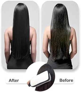 برس مو خود تمیز شونده تزویق، برس با طراحی جمع شونده آسان تمیز شو، برس ماساژ ضد الکتریسیته ساکن، باز کردن گره و تمیز کردن آسان (خاکستری) برس مو خود تمیز شونده تزویق، برس با طراحی جمع شونده آسان تمیز شو، برس ماساژ ضد الکتریسیته ساکن، باز کردن گره و تمیز کردن آسان (خاکستری)