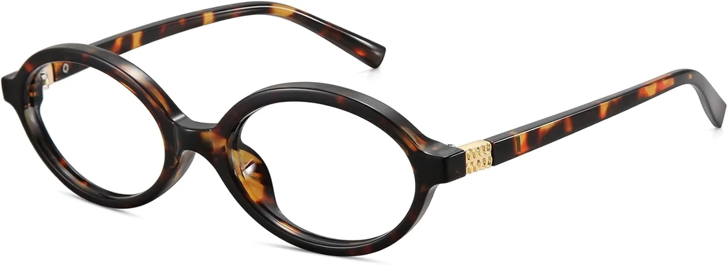 عینک آفتابی بیضی رترو WOWSUN، عینک های آفتابی شیک زنانه با محافظت UV400