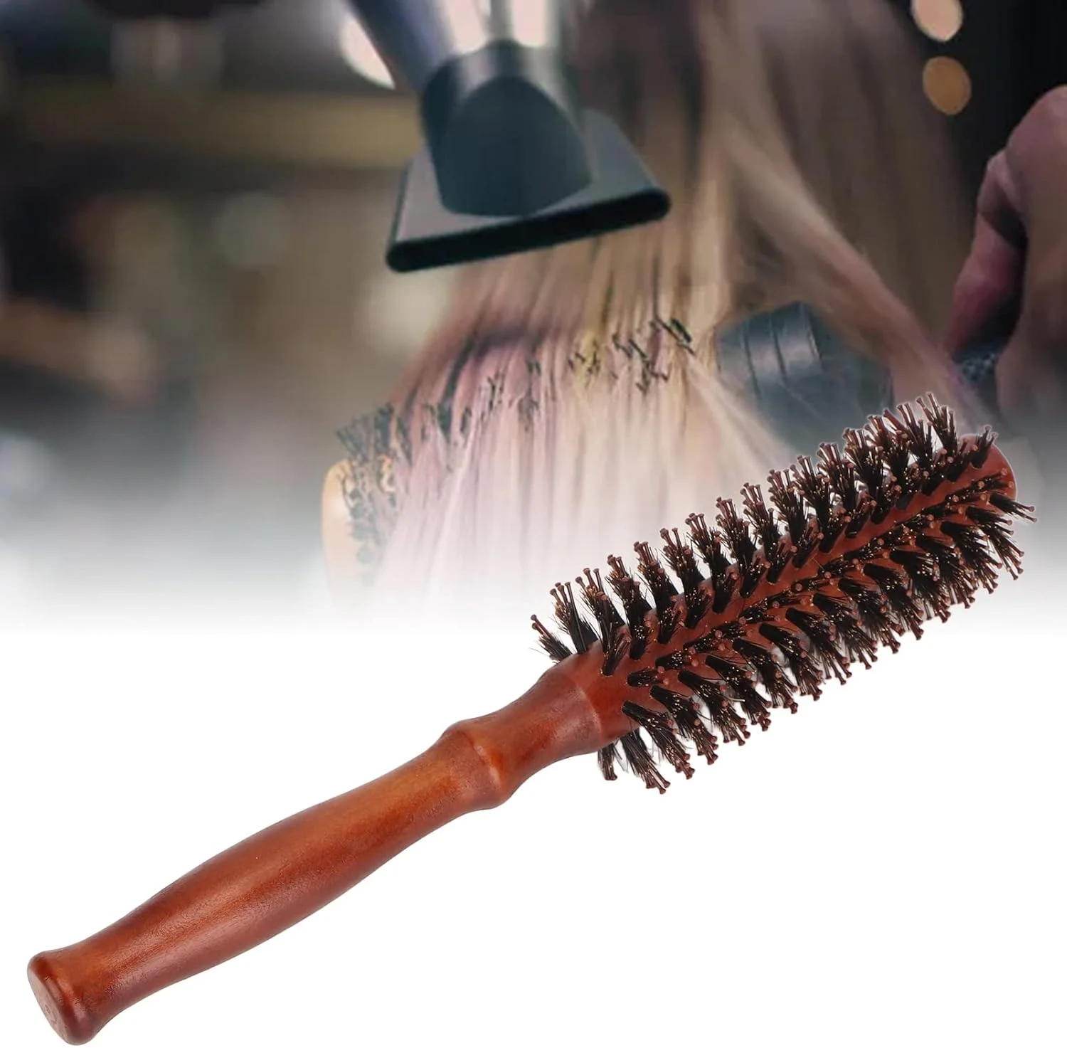 ست برس موی گرد نایلونی 3 عددی، برس موی گرد، برس مو برای سشوار، حالت دادن، فر کردن، باز کردن گره و صاف کردن، جلوگیری از الکتریسیته ساکن، مقاوم در برابر حرارت، متعادل کننده روغن، شانه چتری