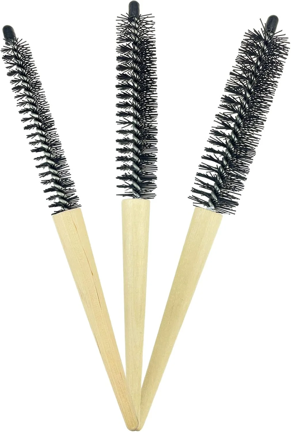 آسوئوامت 3 عدد برس مو گرد، برس مو گرد بزرگ، برس فر کننده متوسط، برس کوچک ریش، برس های گرد حالت دهنده مو برای خشک کردن با سشوار (3 سایز)