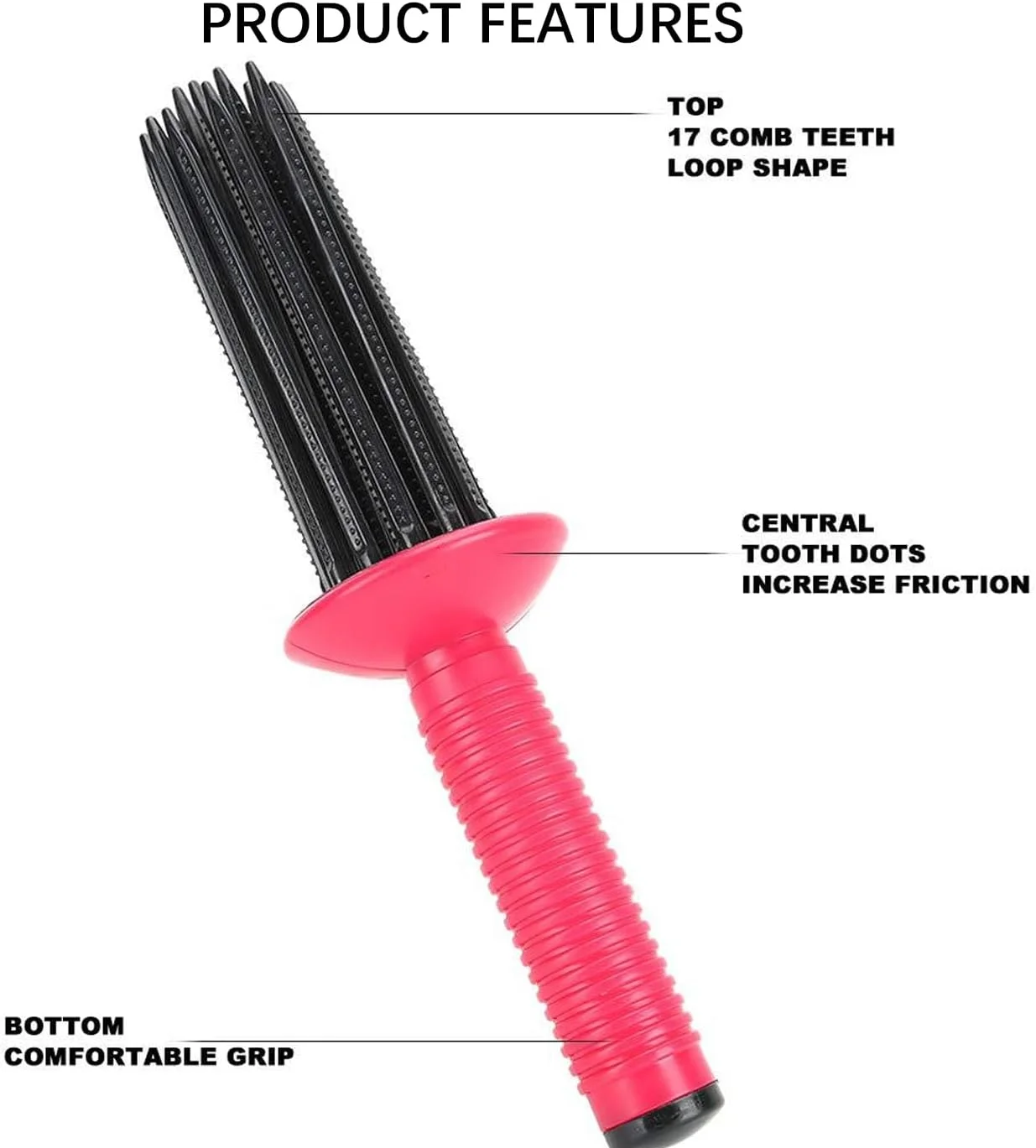 شانه فر کننده مو AYNKH، ابزارهای حالت دهی مو، برس فر، برس حالت دهی موی فر، فر کننده مو با هوا، فر کننده مو ضد لغزش برای زنان، برای