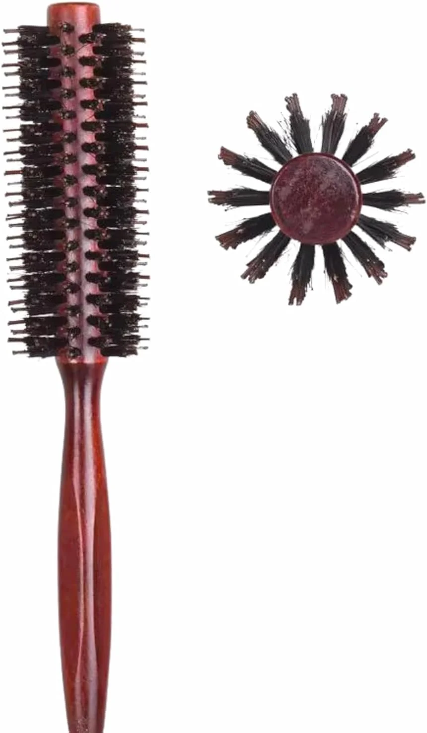 فر کننده مو و برس چوبی حالت دهنده مو سرا تاچ - برس گرد مقاوم در برابر حرارت برای خشک کردن، فر کردن و صاف کردن مو، ابزار عالی فر کننده مو. فر کننده مو و برس چوبی حالت دهنده مو سرا تاچ - برس گرد مقاوم در برابر حرارت برای خشک کردن، فر کردن و صاف کردن مو، ابزار عالی فر کننده مو.