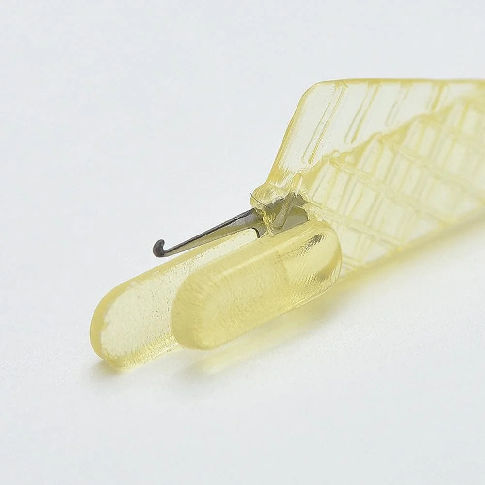 نخ‌کن سوزن چند رنگ 6 عددی مدل ماهی، نخ‌کن سوزن چرخ خیاطی اتوماتیک، سوزن‌انداز برای سوزن چرخ خیاطی دستی، ابزارهای DIY نخ دندان گلدوزی، حلقه سیم پلاستیکی، لوازم خیاطی