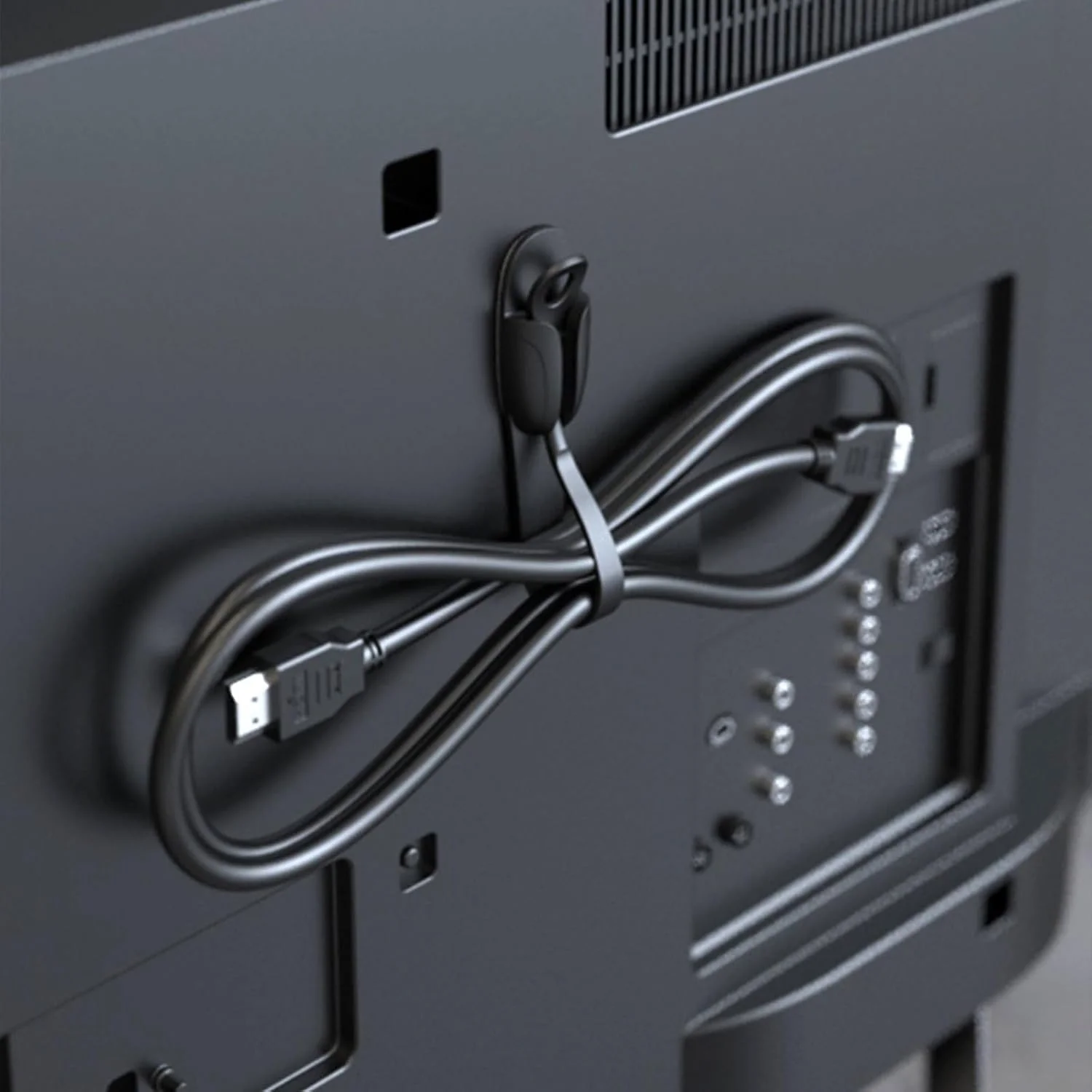 سیم جمع کن چند منظوره سیلیکونی مقاوم، ست 10 عددی لوازم جانبی قابل حمل برای تزئین شومینه و راه پله سیم جمع کن چند منظوره سیلیکونی مقاوم، ست 10 عددی لوازم جانبی قابل حمل برای تزئین شومینه و راه پله