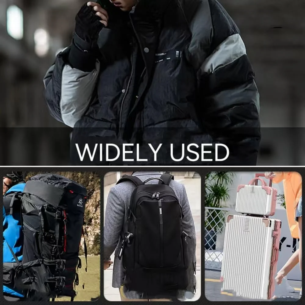 nafengldf سر زیپ جداشدنی فلزی، کیت تعمیر زیپ 16 عددی برای چمدان، کوله پشتی، ژاکت، کیف پول و کیف دستی nafengldf سر زیپ جداشدنی فلزی، کیت تعمیر زیپ 16 عددی برای چمدان، کوله پشتی، ژاکت، کیف پول و کیف دستی