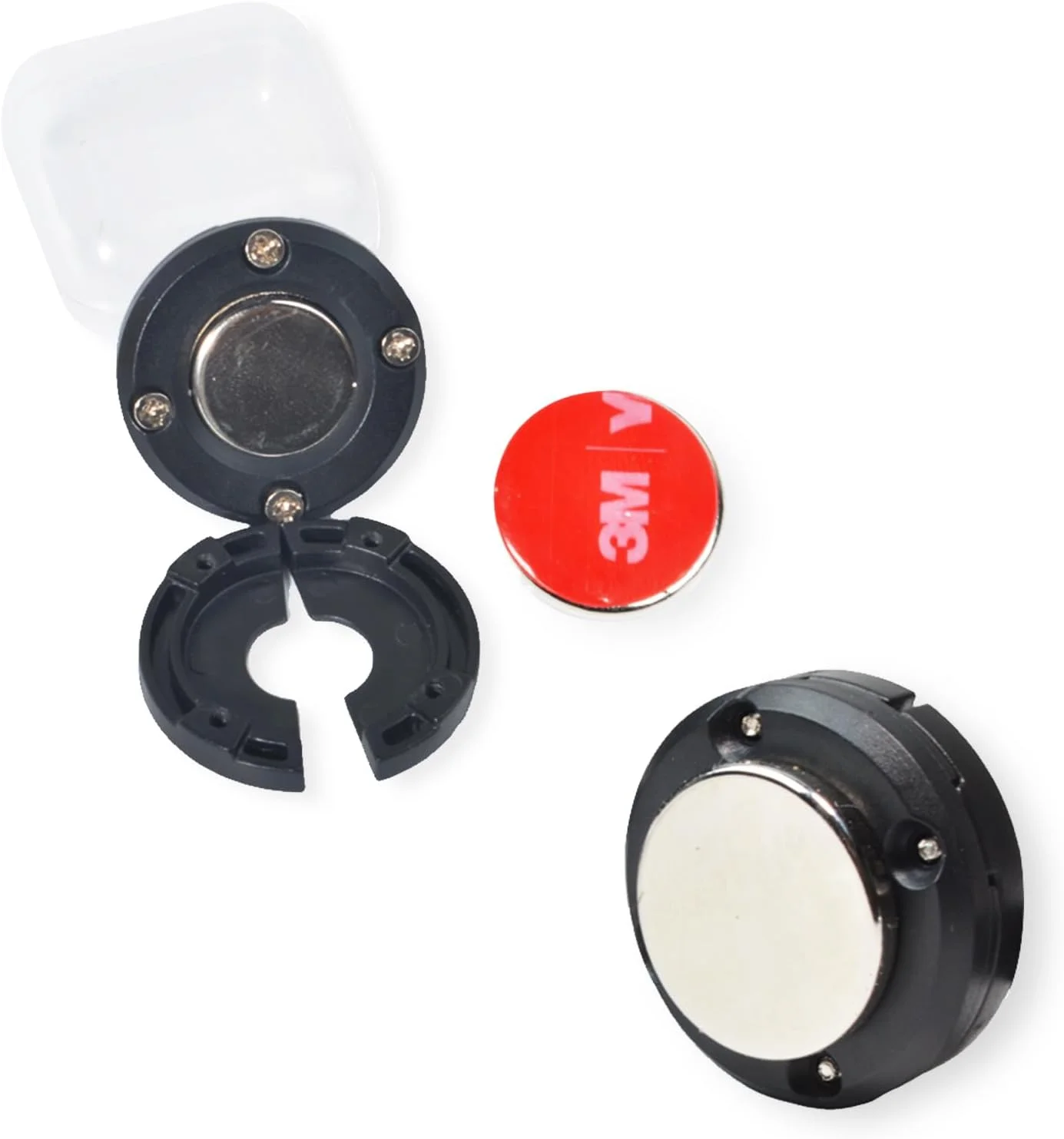 نگهدارنده مغناطیسی میکروفون رادیویی CB YNIBST، آویز میکروفون مغناطیسی، پایه میکروفون مغناطیسی برای میکروفون بلندگوی رادیویی موبایل