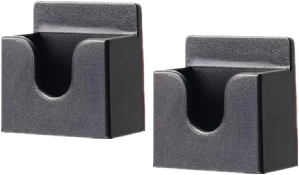 نگهدارنده بیسیم واکی تاکی یور ممو، بسته 2 عددی، نگهدارنده میکروفون رادیویی خودرو با چسب پشتی، سازگار با UV-5R، UV-K5 و اکثر واکی تاکی های دستی